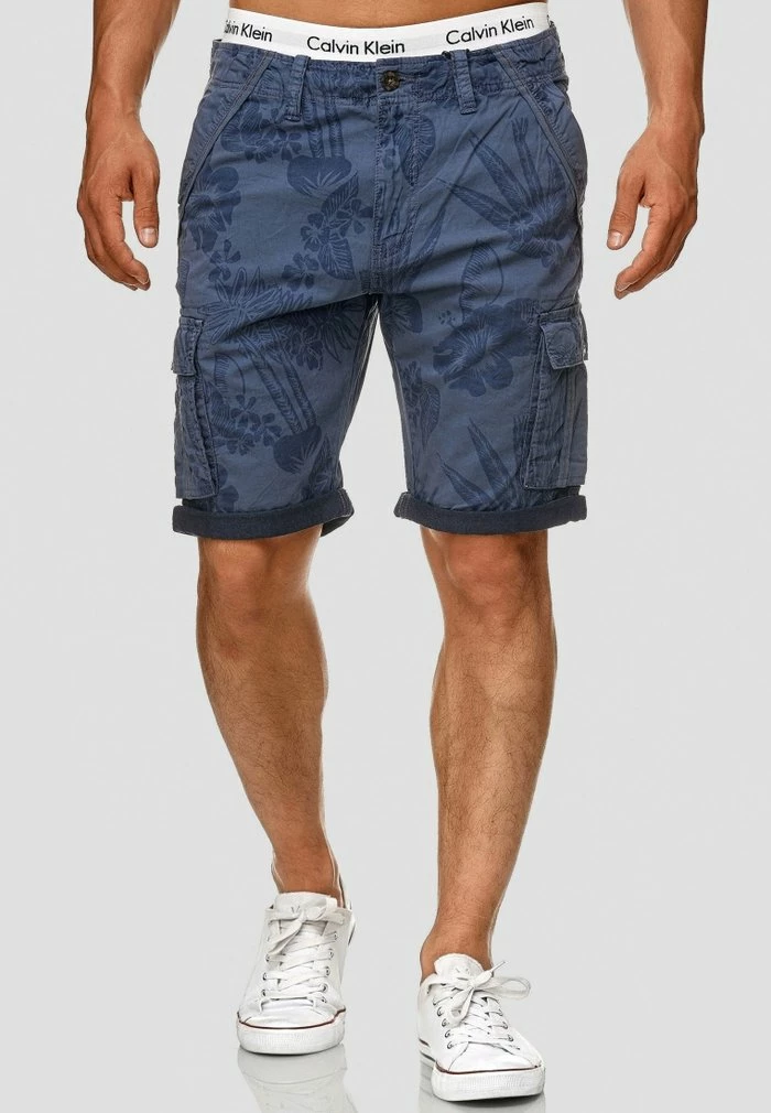 Meilleur prix 🔥 INDICODE 👖 JEANS ALBERT - Short - Blue 😍