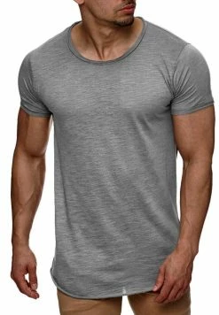 De gros 👍 INDICODE 👖 JEANS WILBUR - T-shirt Imprimé - Grau 🥰