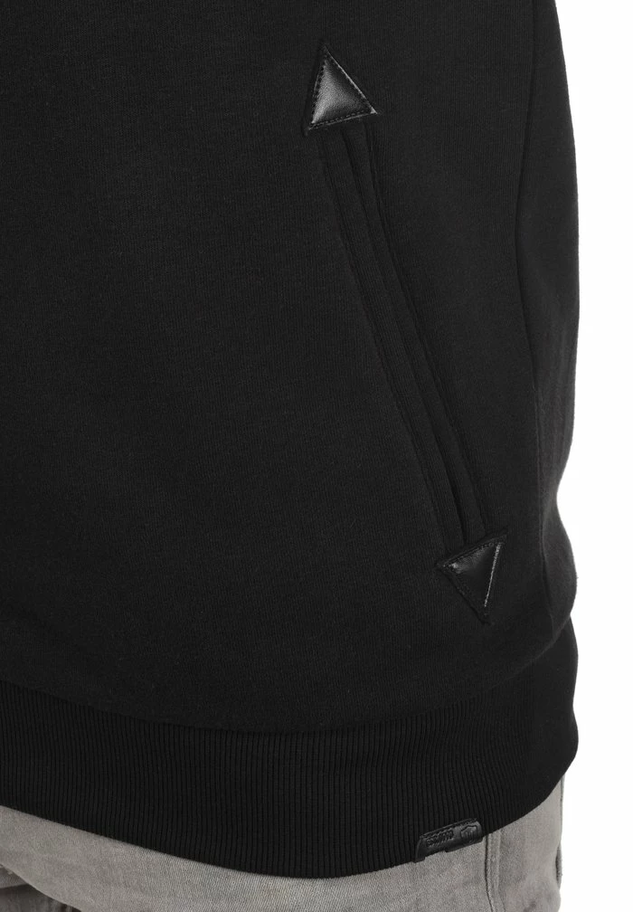 Remise ✨ INDICODE 👖 JEANS IDBARNHILL - Sweat à Capuche Zippé - Black 💯 – Image 6