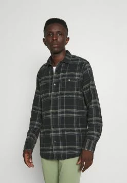 Meilleure vente 😉 INDICODE 👖 JEANS PONCE - Chemise - Black 😀