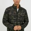 Promo 🔔 INDICODE 👖 JEANS IDDAVITH - Veste Mi-saison - Dired Camouflage 🛒