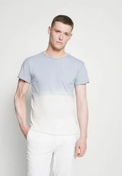 Meilleure affaire 🔔 INDICODE 👖 JEANS HESS - T-shirt Imprimé - China Blue 👍