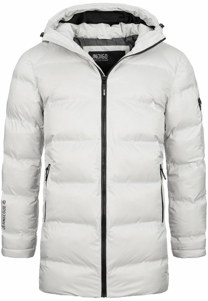 Nouveau ✔️ INDICODE 👖 JEANS Veste D'hiver - Offwhite ❤️ – Image 9