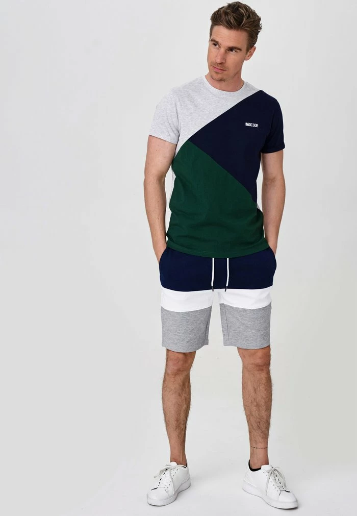 Acheter 🔥 INDICODE 👖 JEANS PAUL - Short - Navy 🎉 – Image 2