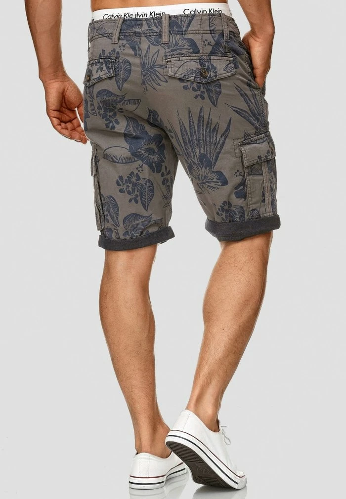 Coupon 🌟 INDICODE 👖 JEANS ALBERT - Short - Light Gray 🔥 – Image 3