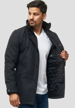 Acheter ⌛ INDICODE 👖 JEANS MÄNTEL BRITTANY - Veste Mi-saison - Anthracite ⌛