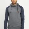 De gros 💯 INDICODE 👖 JEANS DYOTT - Sweat à Capuche - Navy Mix 🛒