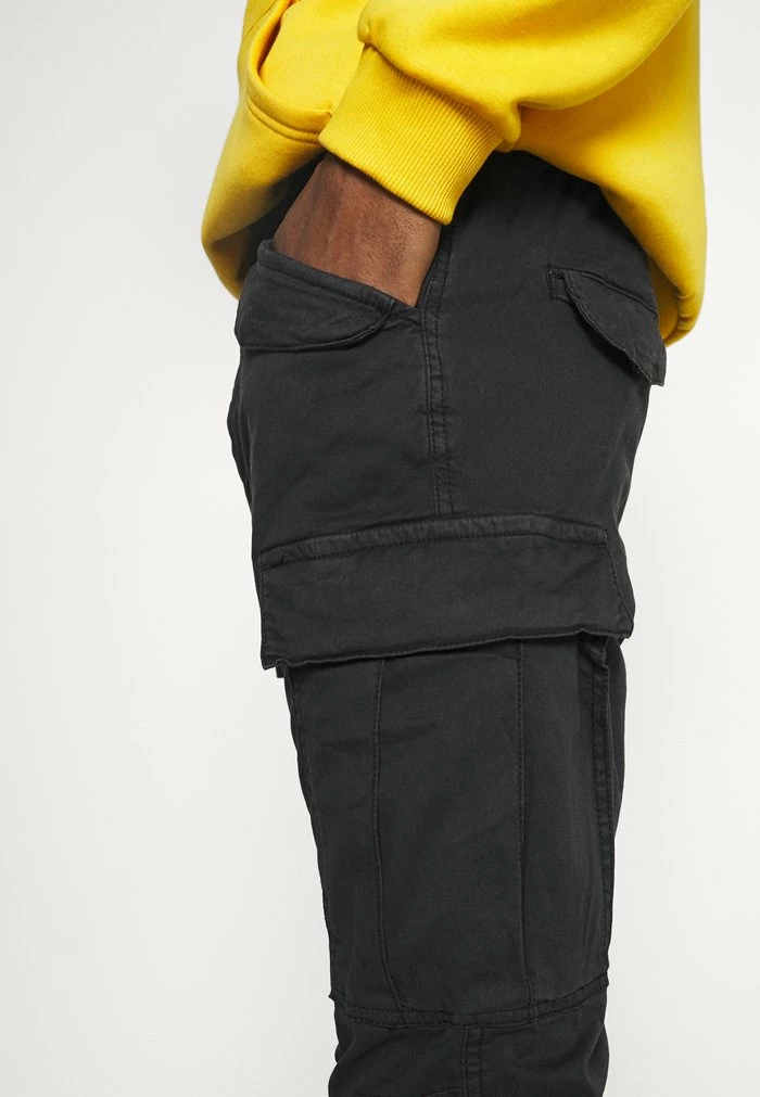 Promo 🎉 INDICODE 👖 JEANS VILLANUVA - Pantalon Cargo - Black 🥰 – Image 5