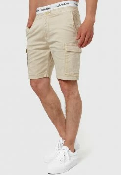 Meilleure affaire ✔️ INDICODE 👖 JEANS KINNAIRD - Short - Beige 👏