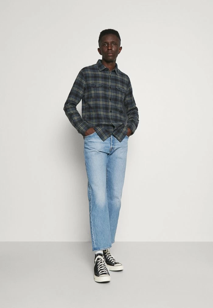 Tout neuf 🎉 INDICODE 👖 JEANS COLLIER - Chemise - Navy 👍 – Image 2