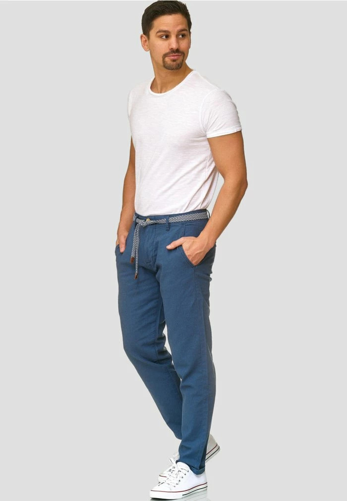 Nouveau 👏 INDICODE 👖 JEANS HAVER - Pantalon Classique - Dark Denim 😍 – Image 2