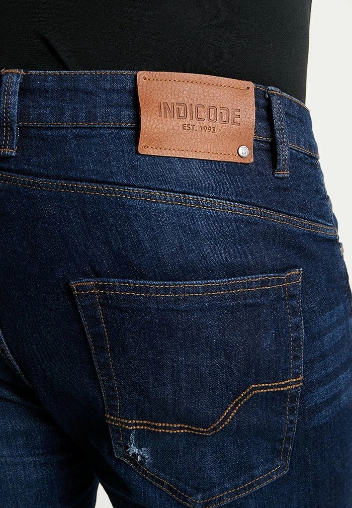 Meilleur prix 🎉 INDICODE 👖 JEANS KADEN PLUS - Short En Jean - Blue ⌛ – Image 4