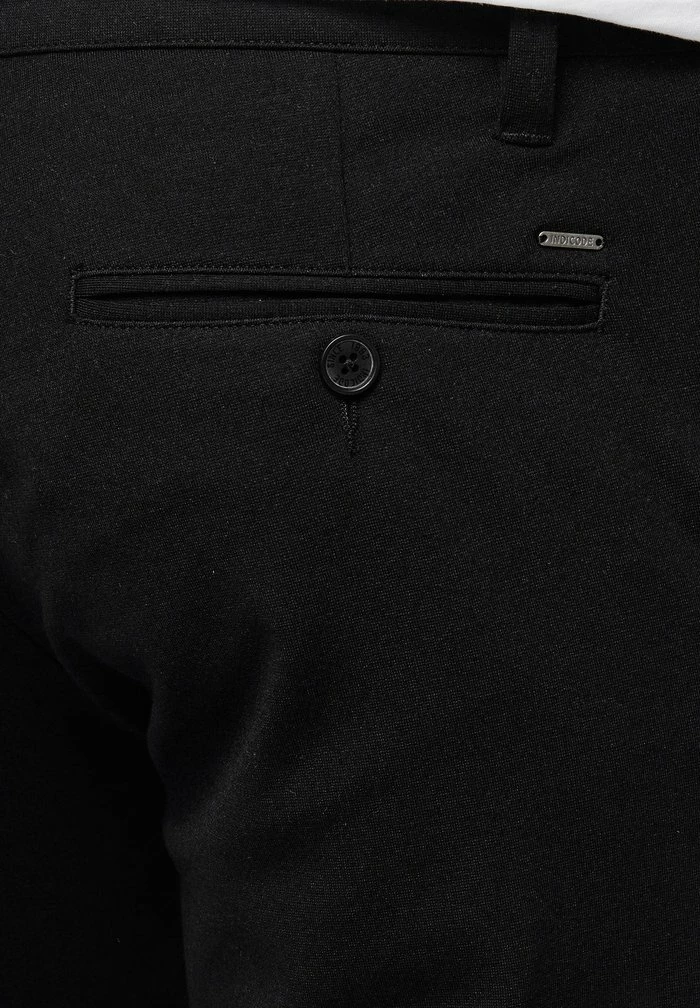 Remise 😍 INDICODE 👖 JEANS SUPER STRETCH ECKHART - Pantalon Cargo - Black 😍 – Image 6