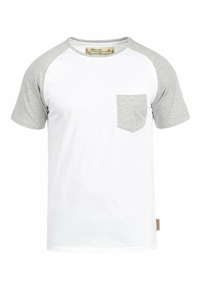 Remise 👍 INDICODE 👖 JEANS IDGRESHAM - T-shirt Imprimé - White 🛒 – Image 4