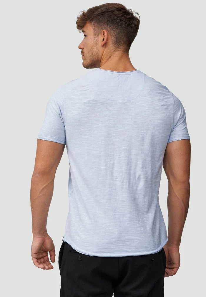 Budget ❤️ INDICODE 👖 JEANS WILBUR - T-shirt Imprimé - Light Blue 😍 – Image 3