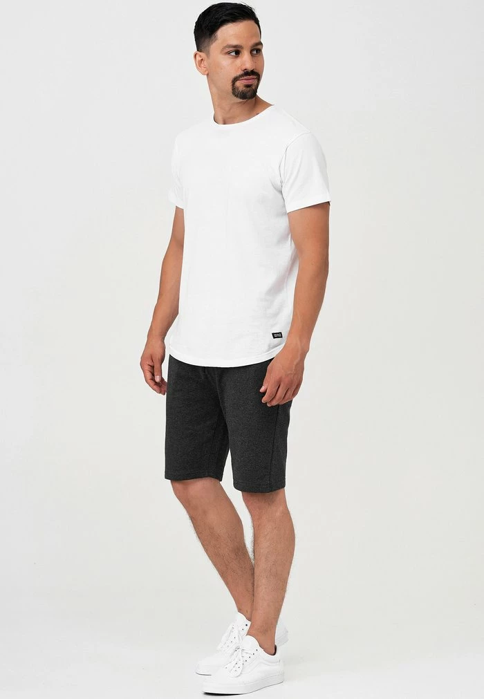 Offres 🛒 INDICODE 👖 JEANS ECKERD - Short - Charcoal Mix 🎁 – Image 2