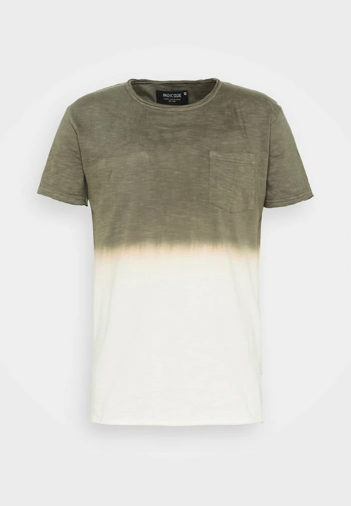 Tout neuf 👏 INDICODE 👖 JEANS HESS - T-shirt Imprimé - Army 🎉 – Image 5