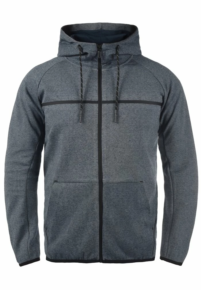 Acheter 👏 INDICODE 👖 JEANS IDNAGAGAMI - Sweat à Capuche Zippé - Navy Mix 😉 – Image 6