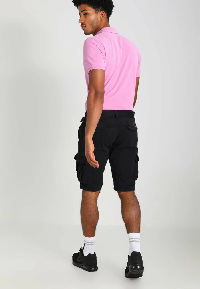 Promo ✔️ INDICODE 👖 JEANS MONROE - Short - Black 👍 – Image 3