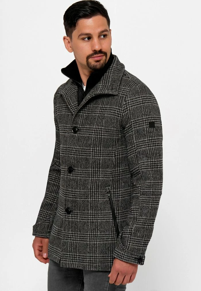 Grosses soldes 😉 INDICODE 👖 JEANS MÄNTEL BRITTANY - Veste Mi-saison - Raven ✔️ – Image 5