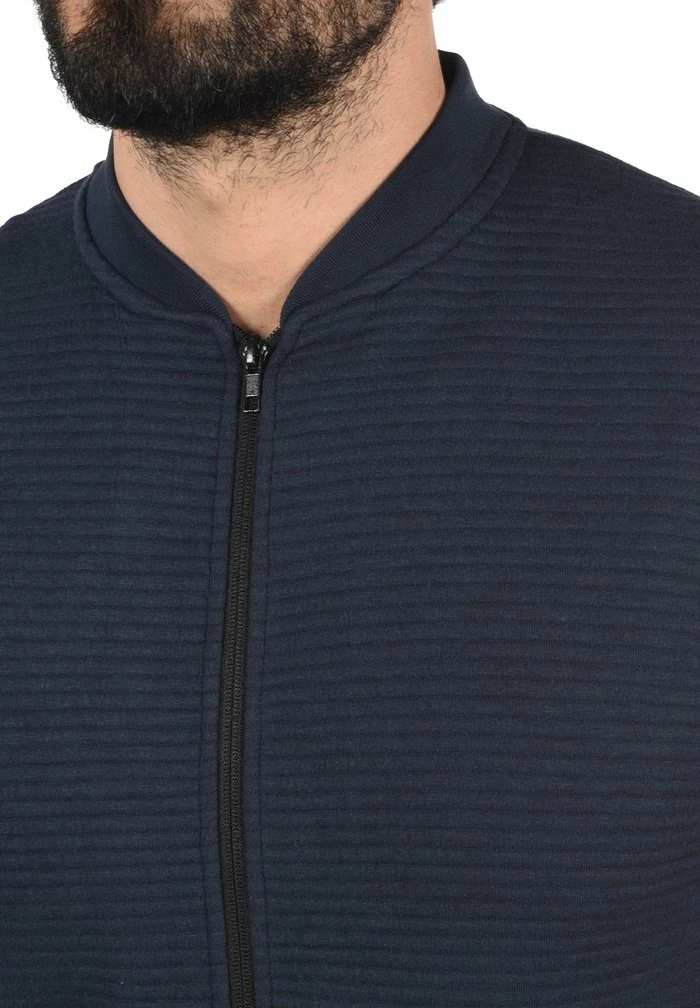 Nouveau 🥰 INDICODE 👖 JEANS IDBRONTE - Sweat à Capuche Zippé - Navy 🎁 – Image 4