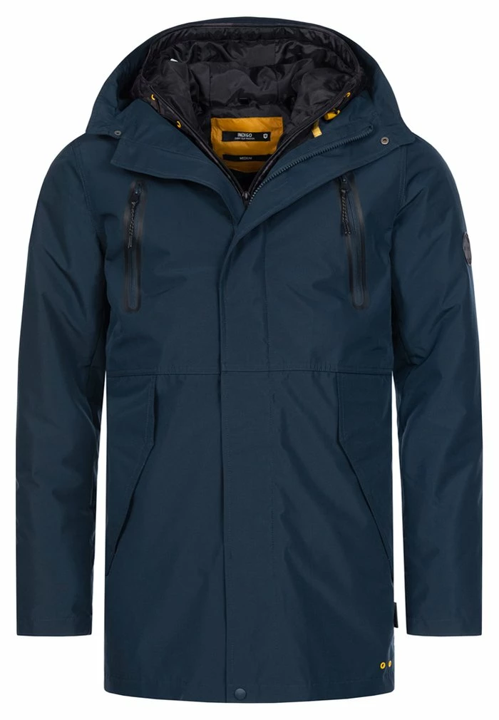 Nouveau 🛒 INDICODE 👖 JEANS Veste D'hiver - Navy ❤️ – Image 7