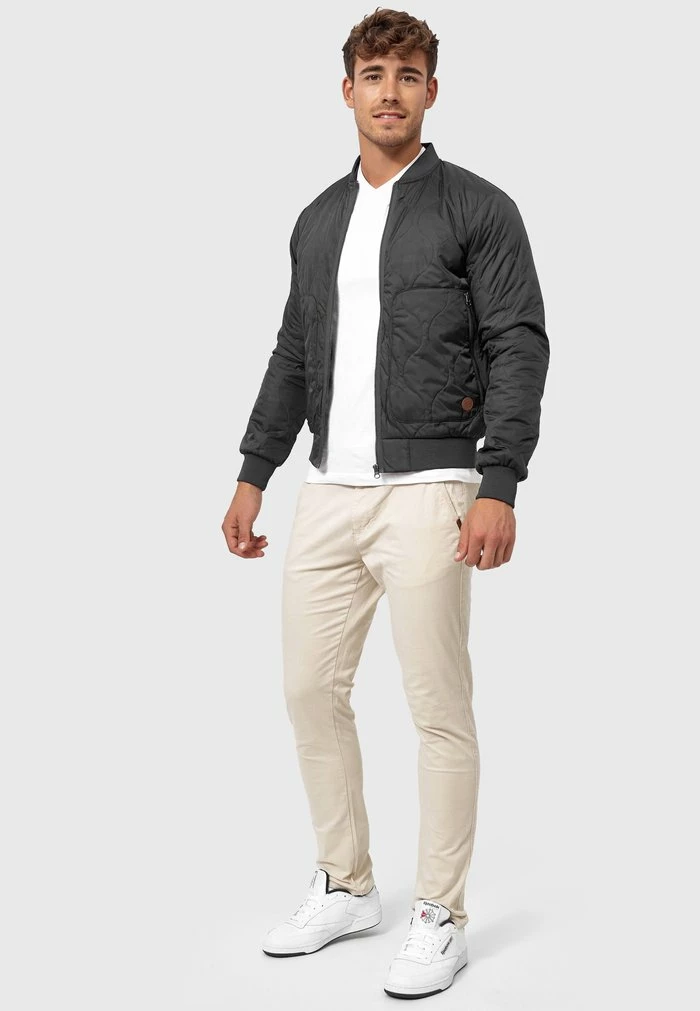 Meilleure affaire 🎁 INDICODE 👖 JEANS HICKMAN - Blouson Bomber - Raven 💯 – Image 2