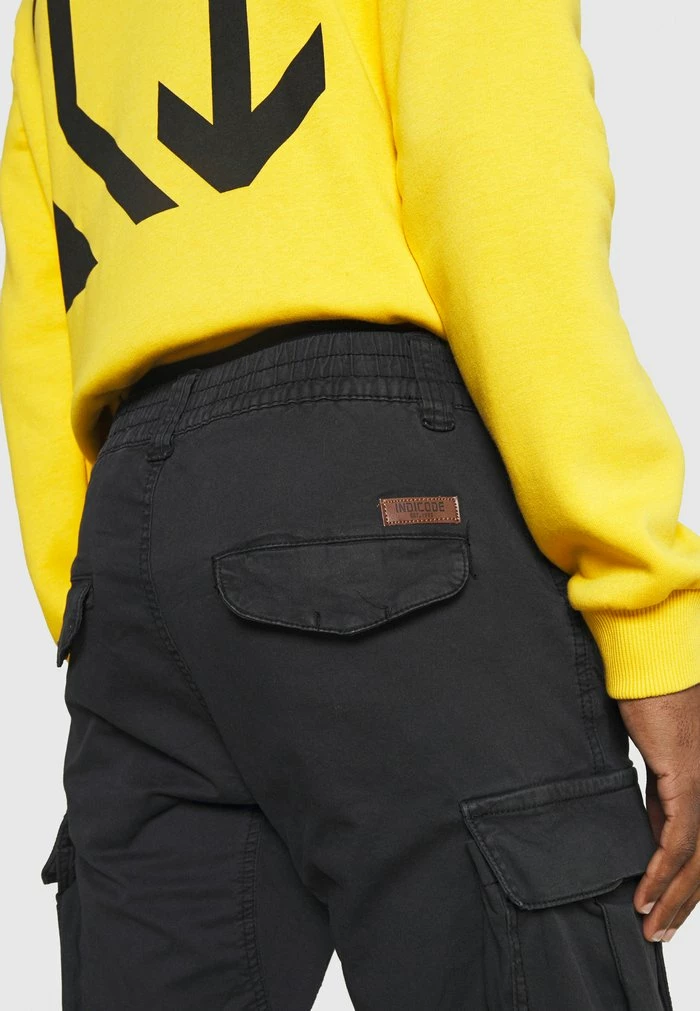 Promo 🎉 INDICODE 👖 JEANS VILLANUVA - Pantalon Cargo - Black 🥰 – Image 7