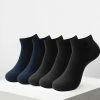 Budget 🛒 INDICODE 👖 JEANS 5 PACK - Chaussettes - Black/navy 🔥