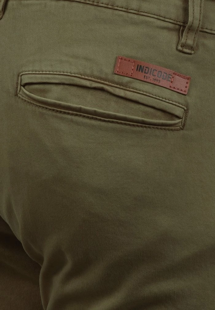 Remise 🧨 INDICODE 👖 JEANS IDBROMFIELD - Pantalon Cargo - Army ⌛ – Image 5