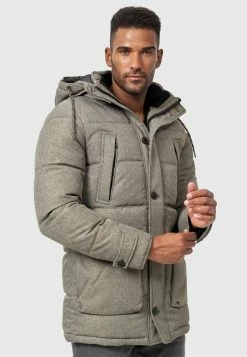 Coupon ✔️ INDICODE 👖 JEANS TUSCON - Veste D'hiver - Army Mix 😀