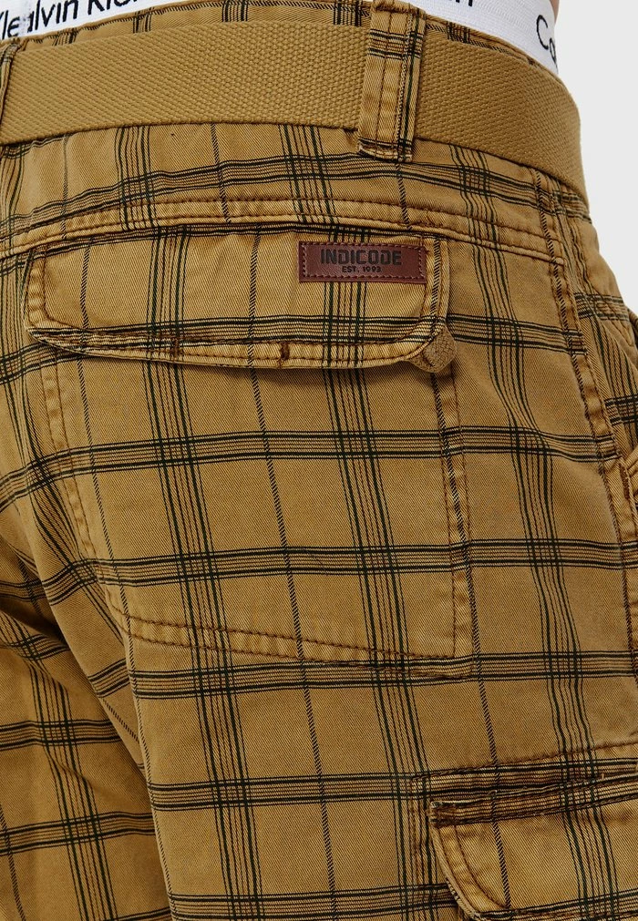 Grosses soldes 🔥 INDICODE 👖 JEANS MIT GÜRTEL NICOLAS - Short - Amber 🥰 – Image 7