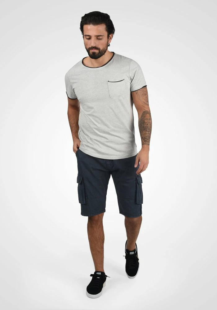 Remise 🔥 INDICODE 👖 JEANS IDCOSTA - Short - Navy 👍 – Image 2