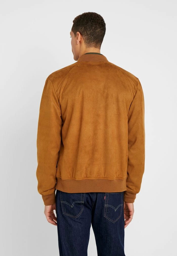 Nouveau 🔥 INDICODE 👖 JEANS FORT WAYNE - Veste En Similicuir - Camel ✨ – Image 3