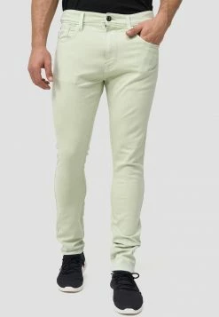 Tout neuf 😉 INDICODE 👖 JEANS MILOS - Jean Slim - Sea Foam 🔔