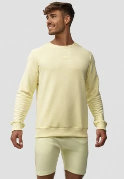 Offres 🛒 INDICODE 👖 JEANS BAXTER - Sweatshirt - Young Wheat 👍