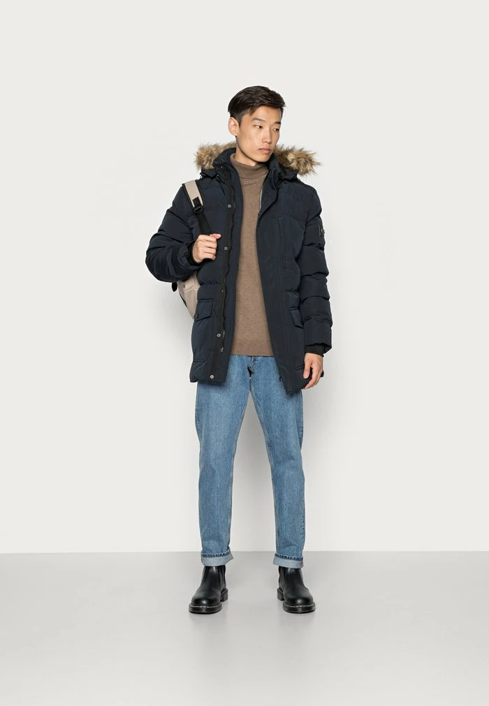 Sortie 🧨 INDICODE 👖 JEANS SHAW - Veste D'hiver - Black 😀 – Image 2