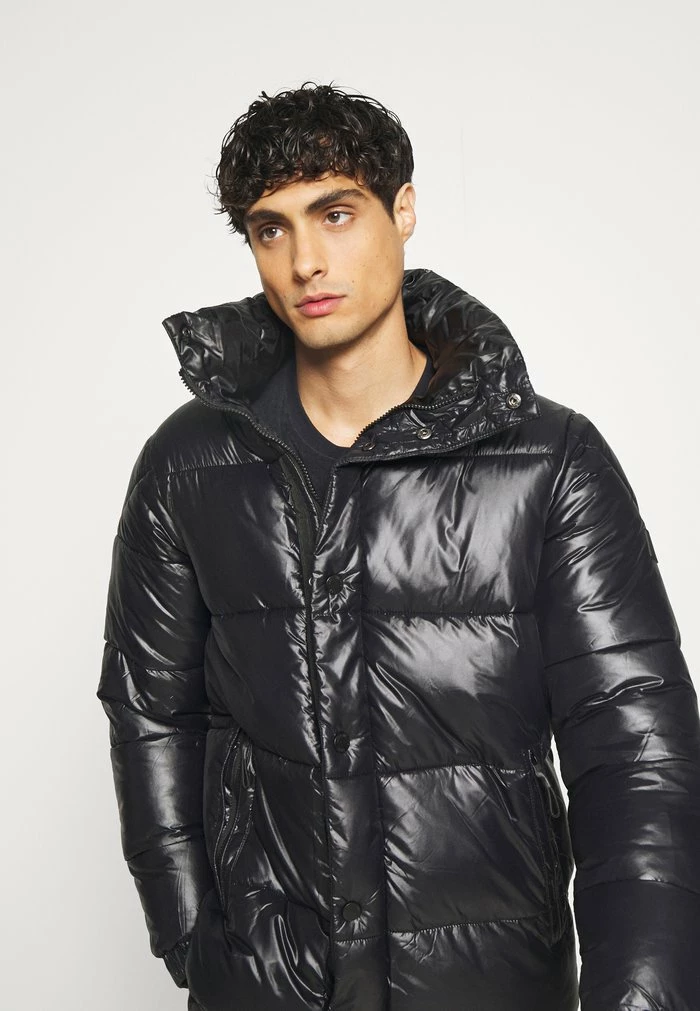 Bon marché ✔️ INDICODE 👖 JEANS WEBSTER - Veste D'hiver - Black 👏 – Image 4