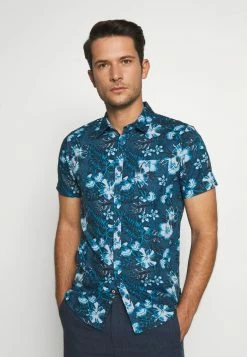 Offres 👏 INDICODE 👖 JEANS DODDINGTON - Chemise - Dark Denim 🌟