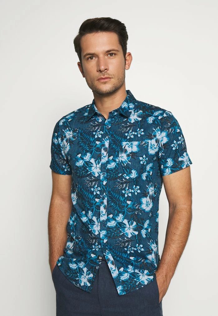 Offres 👏 INDICODE 👖 JEANS DODDINGTON - Chemise - Dark Denim 🌟