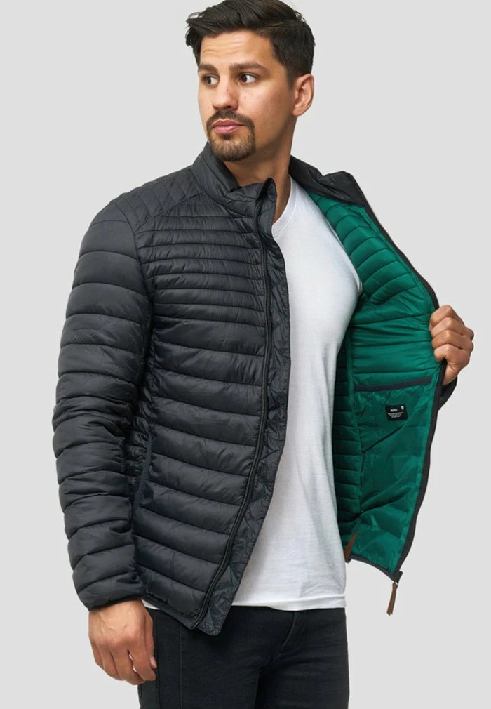 Vente flash 🛒 INDICODE 👖 JEANS Veste Mi-saison - Black 🎁 – Image 6