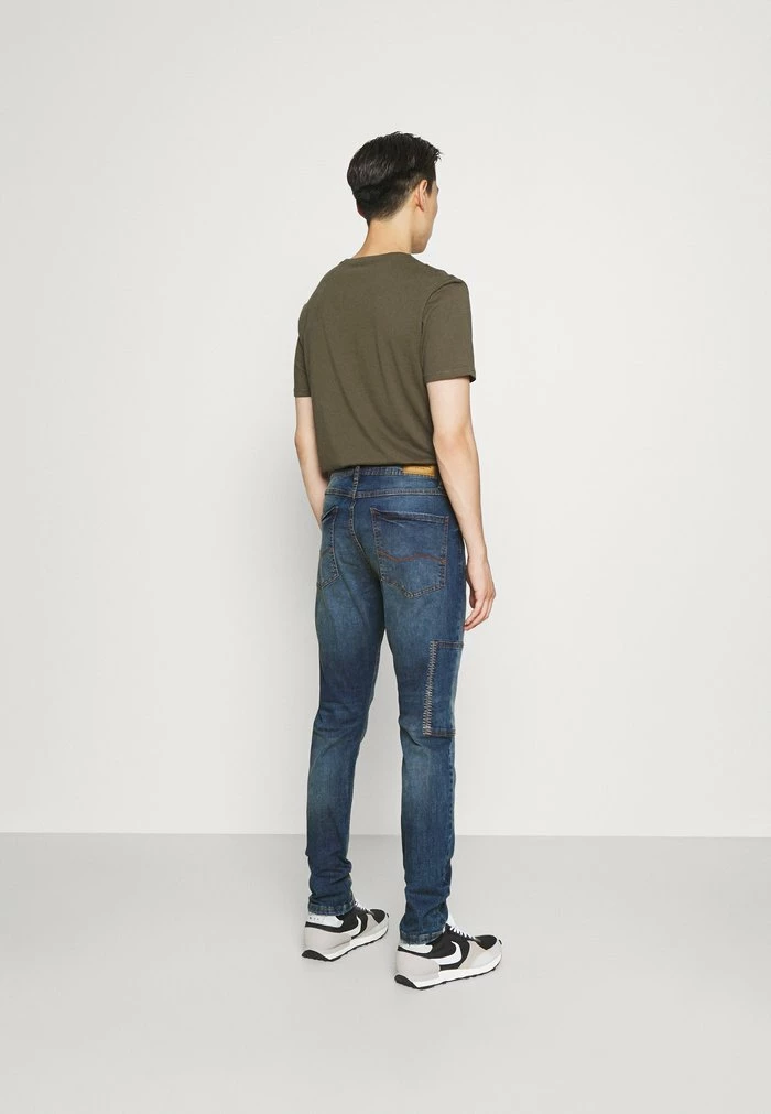 Offres 👏 INDICODE 👖 JEANS MORALES - Jean Slim - Rub Bleach 🤩 – Image 3
