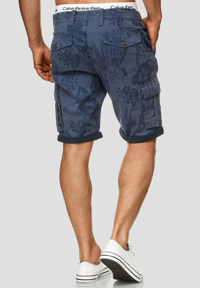 Meilleur prix 🔥 INDICODE 👖 JEANS ALBERT - Short - Blue 😍 – Image 3