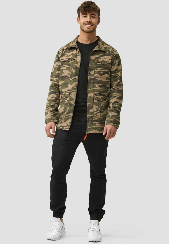 De gros 😀 INDICODE 👖 JEANS SIMEON - Blouson - Dired Camouflage 😍 – Image 2