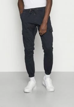 Le moins cher 🛒 INDICODE 👖 JEANS LEVI - Pantalon Cargo - Navy 🧨