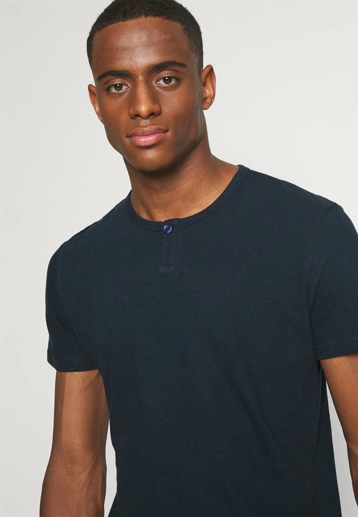 De gros 😉 INDICODE 👖 JEANS COHEN - T-shirt Basique - Navy ❤️ – Image 4