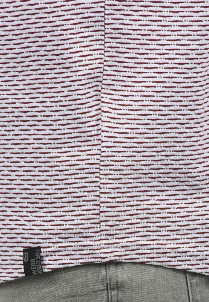 Meilleure vente 🥰 INDICODE 👖 JEANS IDALBIN - T-shirt Imprimé - Wine 🥰 – Image 4