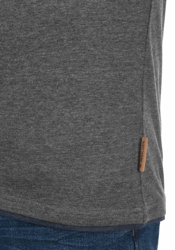 Sortie ⭐ INDICODE 👖 JEANS IDGIFFORD - T-shirt à Manches Longues - Gray 🔥 – Image 6