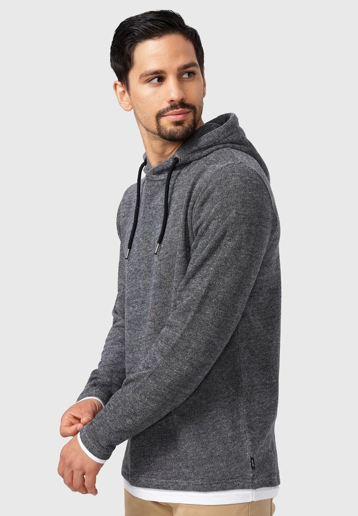 Sortie ⭐ INDICODE 👖 JEANS LONGIS - Sweat à Capuche - Black 😉 – Image 5