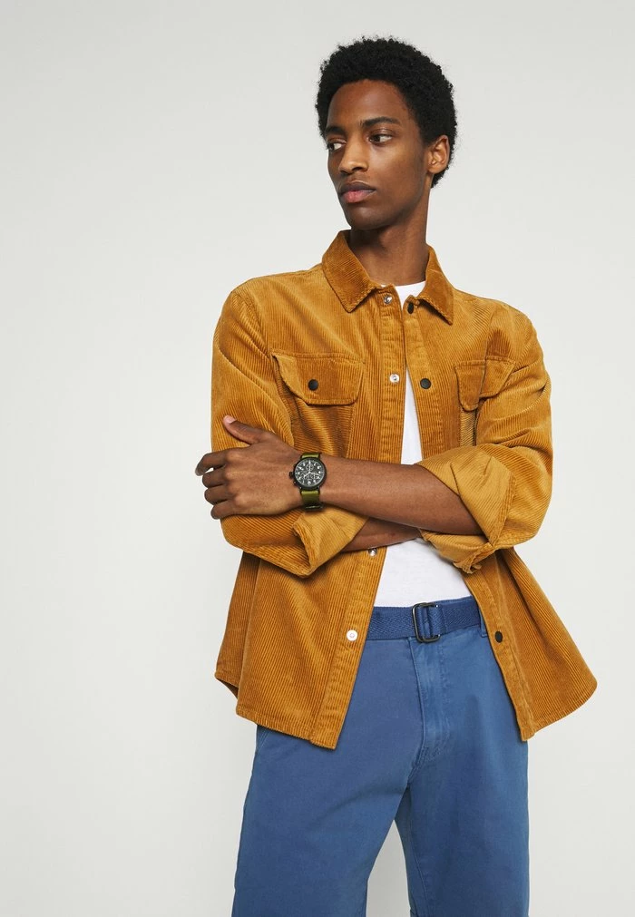 De gros 👏 INDICODE 👖 JEANS KAISER CHINO EXCLUSIV - Short - Monaco Blue ✔️ – Image 4